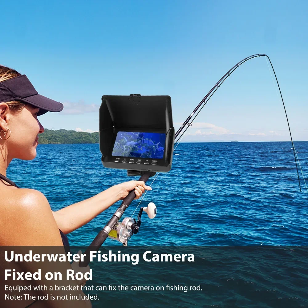 Fish Finder 5.0 Inch LCD Displ - Fishing Camera recension och pris