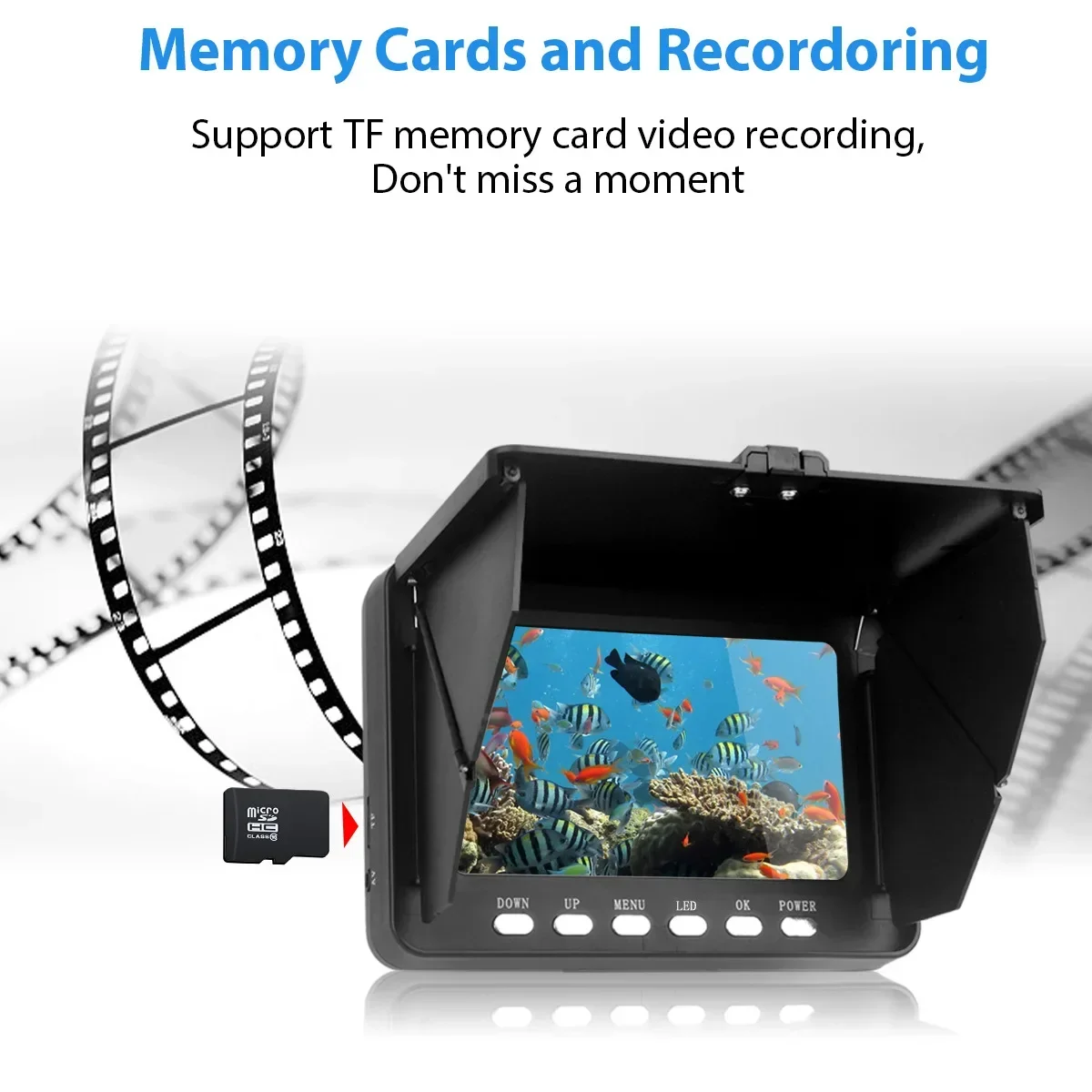 Fish Finder 5.0 Inch LCD Displ - Fishing Camera recension och pris