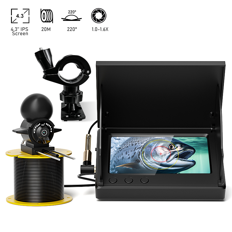 4.3'' LCD Portable Fish Finder - Fishing Camera recension och pris