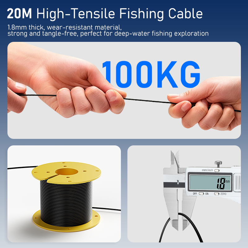4.3'' LCD Portable Fish Finder - Fishing Camera recension och pris