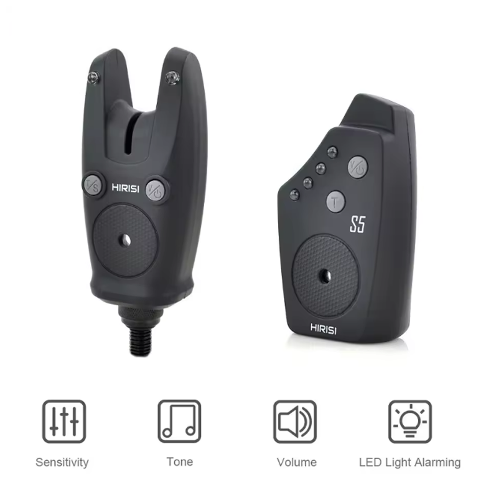 Hirisi S5 Carp Fishing Bite Al - Bite Alarm recension och pris
