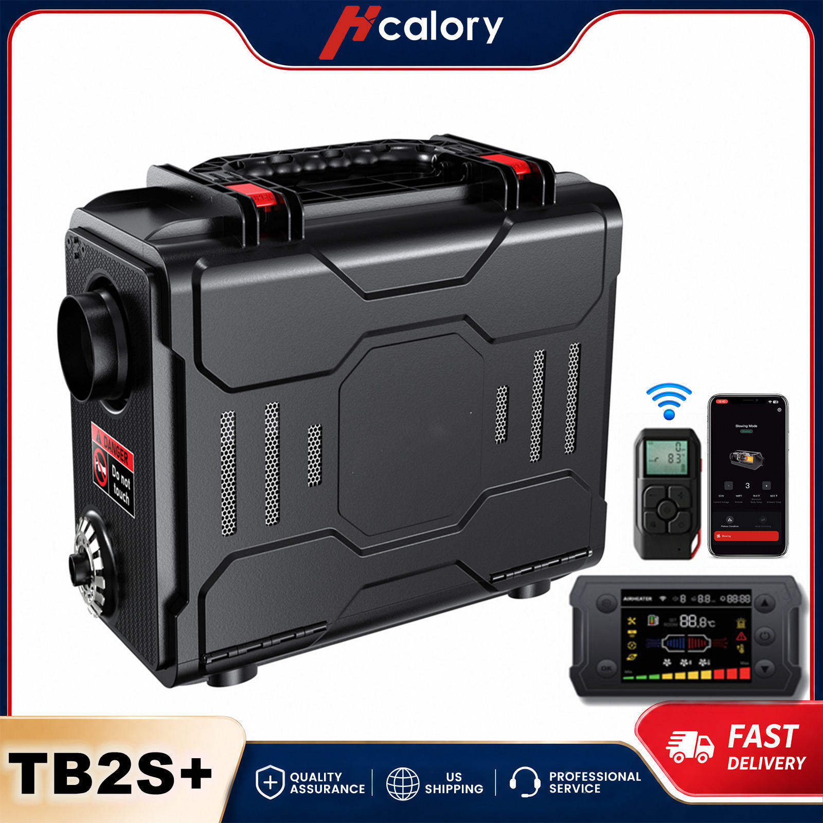 Hcalory TB2S+ 8KW Diesel Heate - Fishing Camera recension och pris