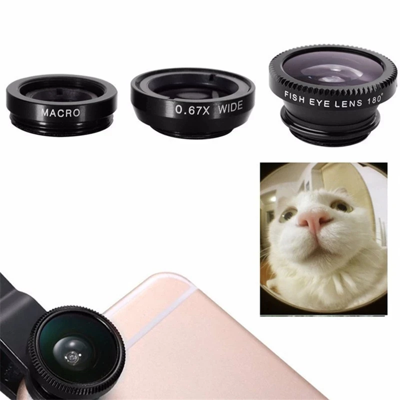 3 In 1 Fisheye Phone Lens 0.67 - Fishing Camera recension och pris