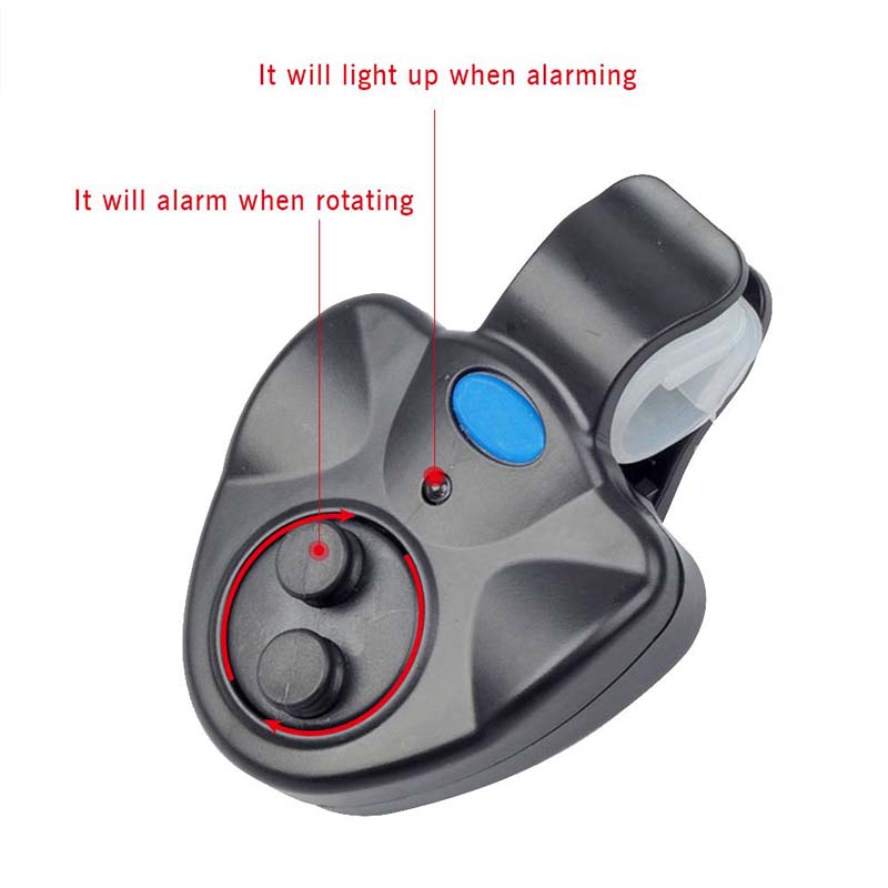 Fishing Rod Bite Alarm LED Ind - Bite Indicator recension och pris