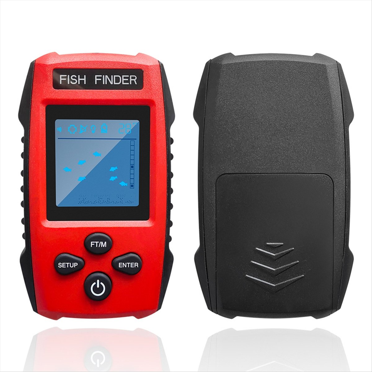Color LCD Fish Finder Wired So - Fish Finder Transducer recension och pris