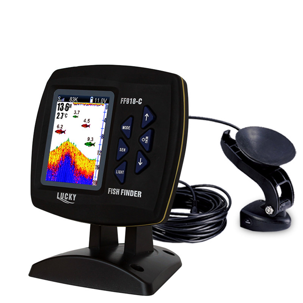 FF918-C100DS Color Screen Wire - Fish Finder Transducer recension och pris