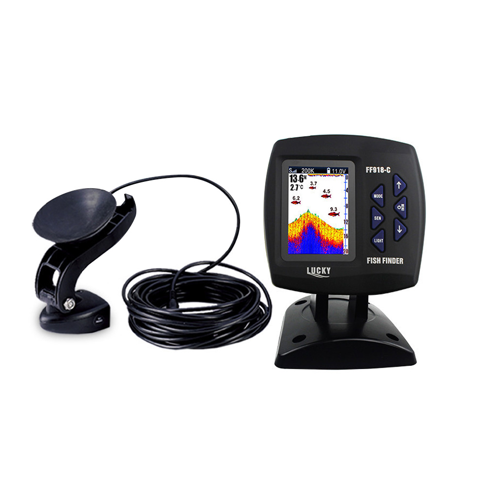 FF918-C100DS Color Screen Wire - Fish Finder Transducer recension och pris