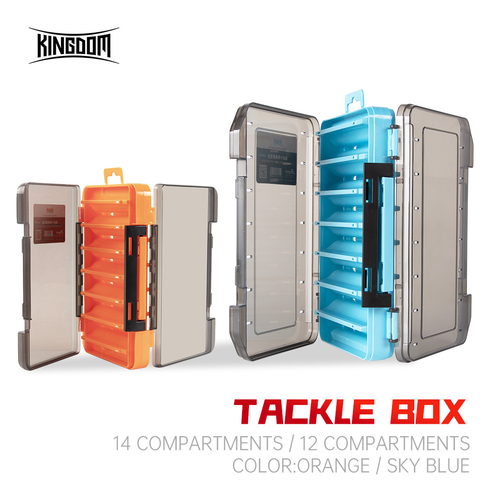 KINGDOM Fishing Tackle Box 12  - Fish Finder Case recension och pris