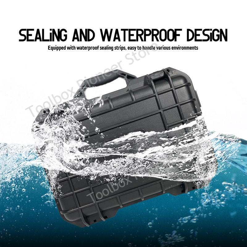 Waterproof Shockproof Tool Box - Fish Finder Case recension och pris