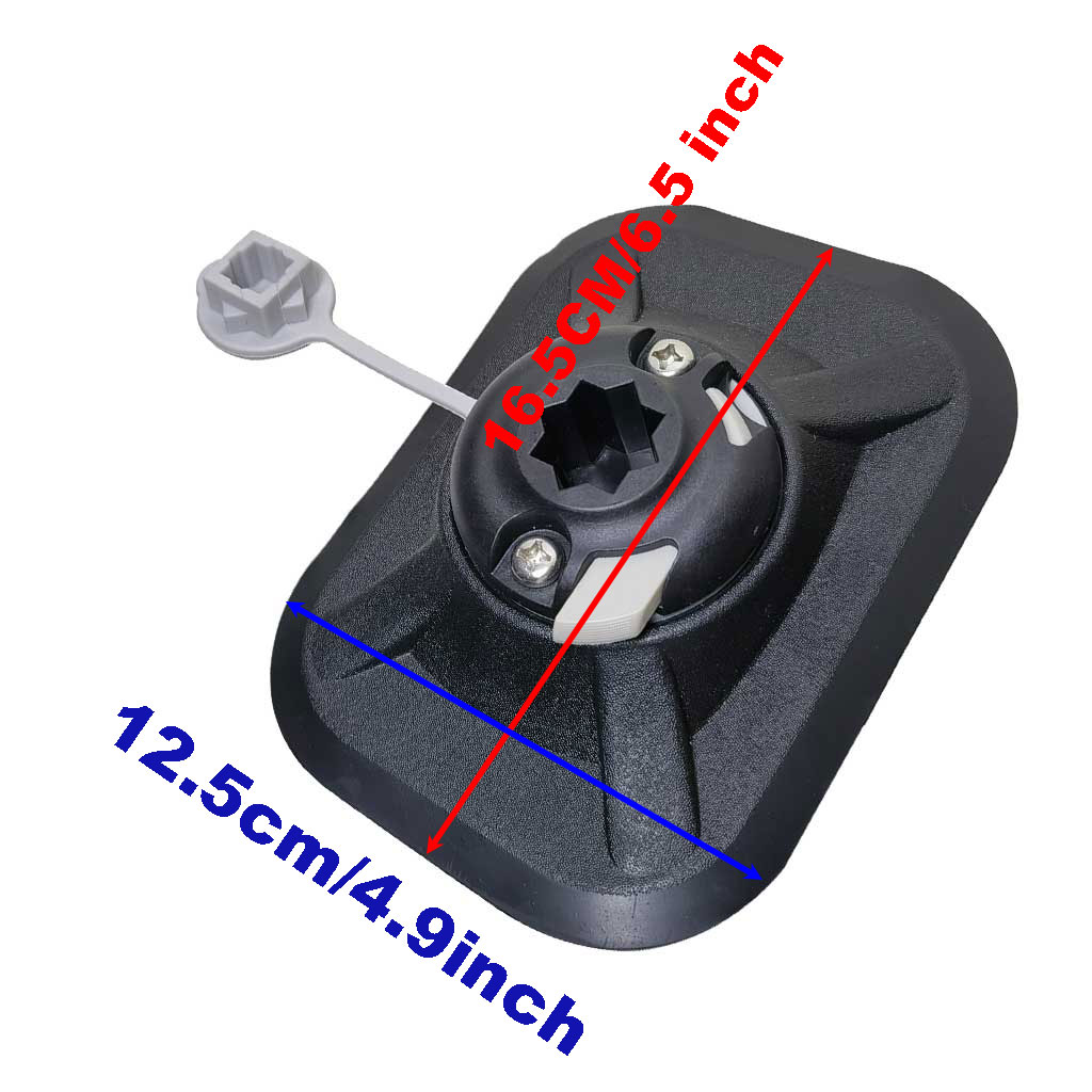 PVC Inflatable Boat Fishing Ro - Fish Finder Mount recension och pris